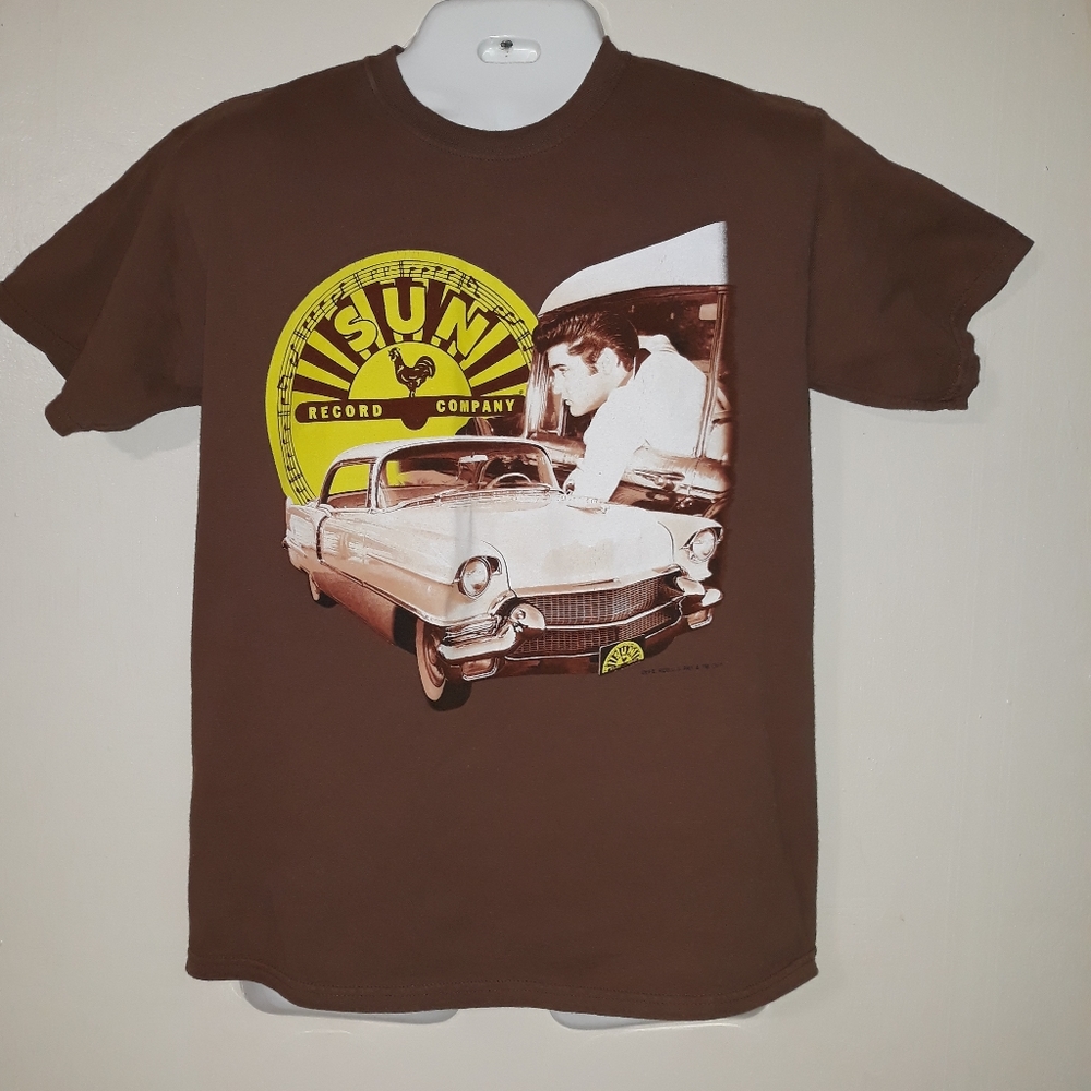 Vtg Sun Records Company Elvis Presley Tshirt